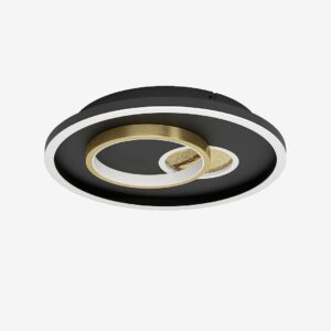 EGLO – Vägg- och taklampa Tiriolo Round – Svart – Taklampor – Från Homeroom