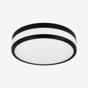 EGLO – Vägg-/taklampa LED Palermo 295 mm, svart/vit – Svart – Plafonder – Från Homeroom