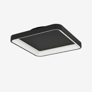 EGLO – Vägg-/taklampa Loretello Square 350X350 M – Svart – Taklampor – Från Homeroom