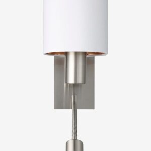 EGLO – Vägglampa Pasteri Copper Vit – Vit – Vägglampor – Från Homeroom