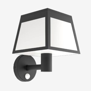 EGLO – Vägglampa utomhusbelysning Altilia Solar Powered With Sensor – Svart – Solcellslampor – Från Homeroom