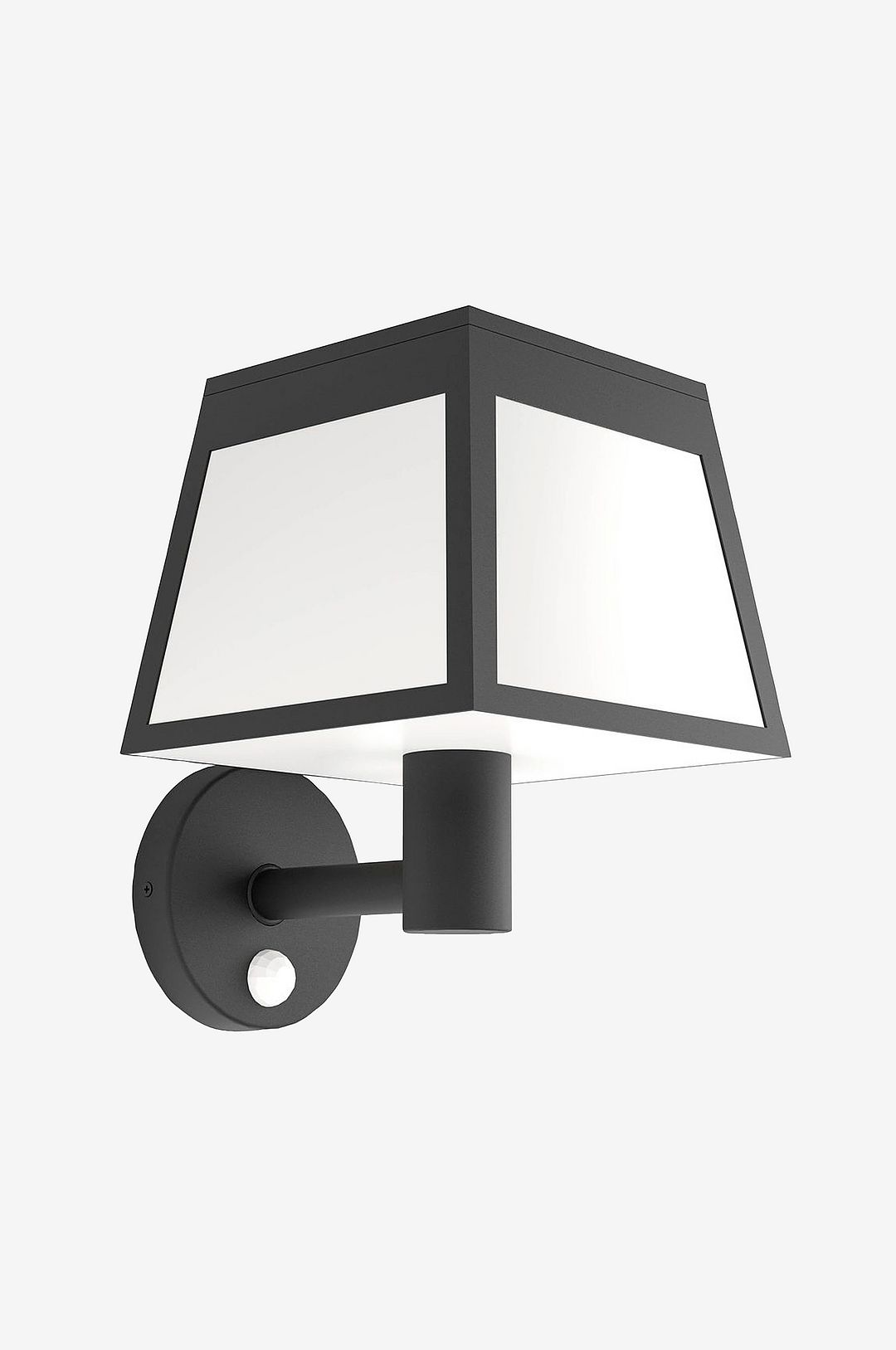 EGLO - Vägglampa utomhusbelysning Altilia Solar Powered With Sensor - Svart - Solcellslampor - Från Homeroom