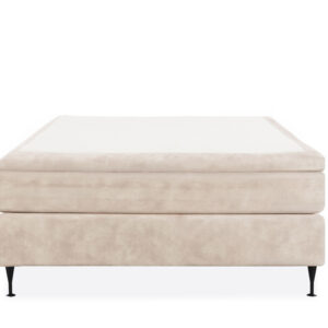 ELIE Kontinentalsäng 120 Sammet Beige