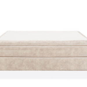 ELIE Kontinentalsäng 160 Sammet Beige