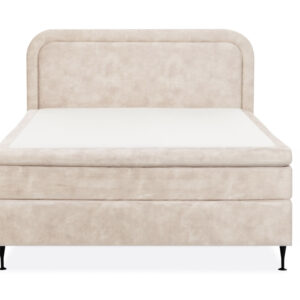 ELIE Sängpaket 140 Sammet Beige