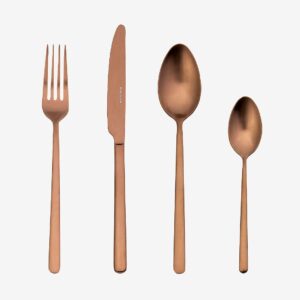 Eternum – Bestickset 16 delar Eternum Nardo – Koppar – Bestick – Från Homeroom