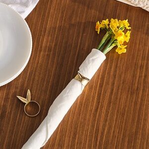 FUNNY BUNNY servettring med 2-pack