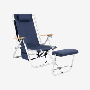 Fritab – Utomhusstol Roxy med kylväska/mobiltelefonficka – Blå – Utefåtöljer – Från Homeroom