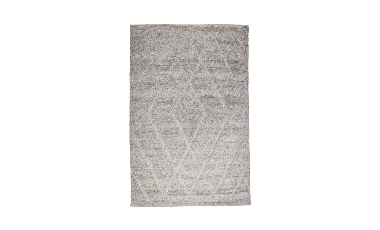 GITTAN Ullmatta 200×290 Grå