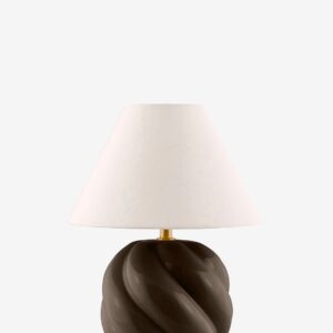 Globen Lighting – Bordslampa Dahlia 24 Beige – Brun – Bordslampor – Från Homeroom