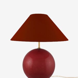 Globen Lighting – Bordslampa Iris 35 – Röd – Bordslampor – Från Homeroom