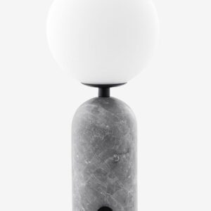 Globen Lighting – Portabel bordslampa Torrano Beige travertin – Grön – Bordslampor – Från Homeroom