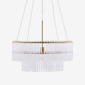 Globen Lighting – Taklampa Hook 60 – Mässing – Taklampor – Från Homeroom