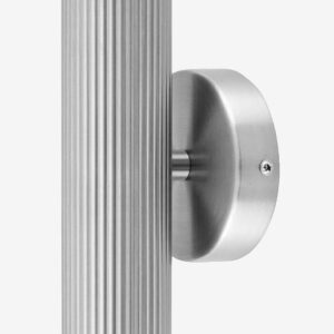 Globen Lighting – Vägglampa Hubble Up/Down IP44 fasadbelysning Svart – Silver – Vägglampor – Från Homeroom