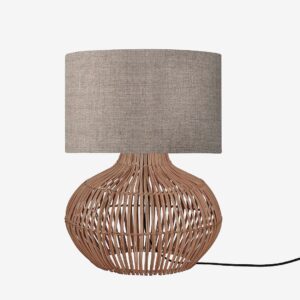 Good&Mojo – Bordslampa Kalahari 32×20 cm – Grå – Bordslampor – Från Homeroom