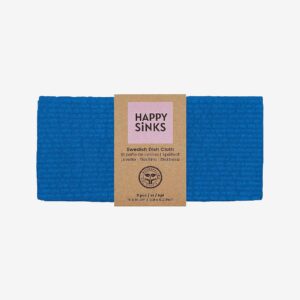 HAPPY SiNKS – Svensk Dishcloth Set 3-p – Blå – Disk- & städredskap – Från Homeroom