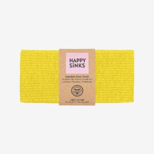 HAPPY SiNKS – Svensk Dishcloth Set 3-p – Gul – Disk- & städredskap – Från Homeroom