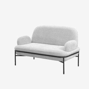 Hanah Home – 2-sits soffa Aster – Vit – 2-sits soffor – Från Homeroom