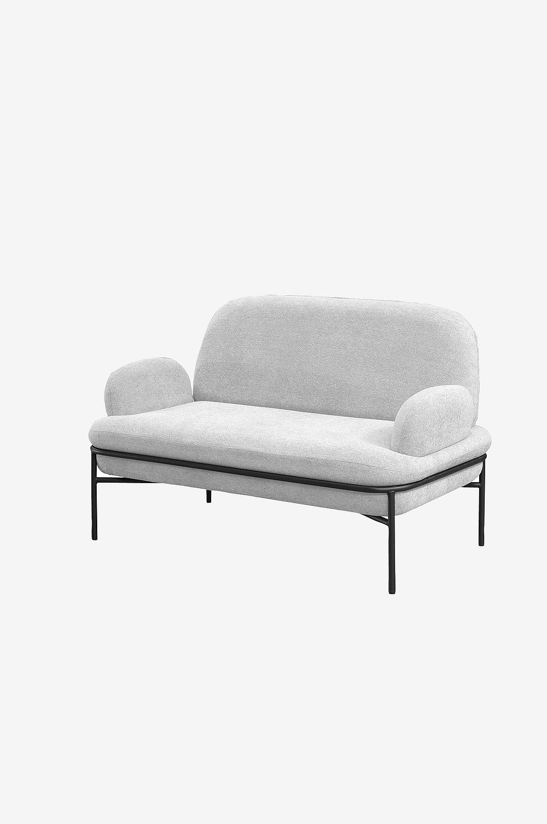 Hanah Home - 2-sits soffa Aster - Vit - 2-sits soffor - Från Homeroom