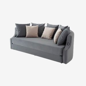 Hanah Home – 3-sits bäddsoffa Letto – Grå – 3-sits soffor – Från Homeroom