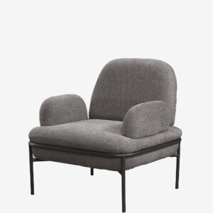 Hanah Home – Flygelstol Aster – Grå – Fåtöljer – Från Homeroom