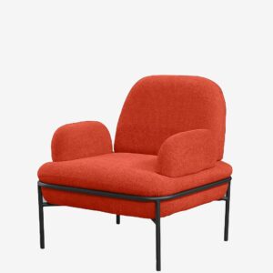 Hanah Home – Flygelstol Aster – Orange – Fåtöljer – Från Homeroom