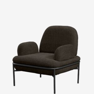 Hanah Home – Flygelstol Aster – Svart – Fåtöljer – Från Homeroom