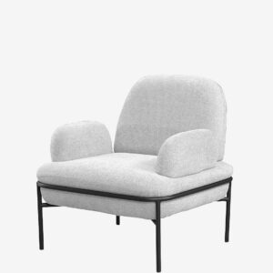 Hanah Home – Flygelstol Aster – Vit – Fåtöljer – Från Homeroom