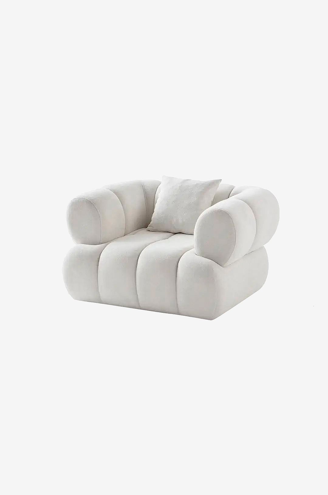 Hanah Home – Flygelstol Petra – Vit – Fåtöljer – Från Homeroom