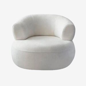 Hanah Home – Flygelstol Roma – Vit – Fåtöljer – Från Homeroom