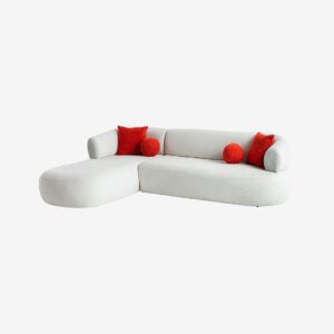 Hanah Home – Hörnsoffa Roma Left – Vit – Divansoffor – Från Homeroom