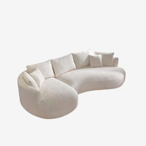 Hanah Home – Hörnsoffa Venedik Left – Vit – Divansoffor – Från Homeroom