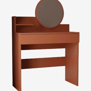 Hanah Home – Make Up Table Harmony Mini Round – Brun – Skrivbord – Från Homeroom