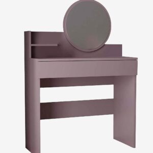Hanah Home – Make Up Table Harmony Mini Round – Grå – Skrivbord – Från Homeroom