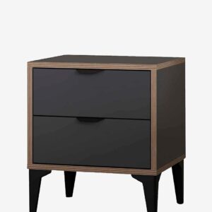 Hanah Home – Nattduksbord Arden – Svart – Sängbord – Från Homeroom