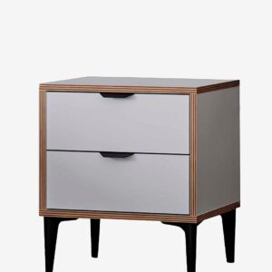 Hanah Home – Nattduksbord Arden – Vit – Sängbord – Från Homeroom