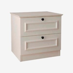 Hanah Home – Nattduksbord Mira – Vit – Sängbord – Från Homeroom