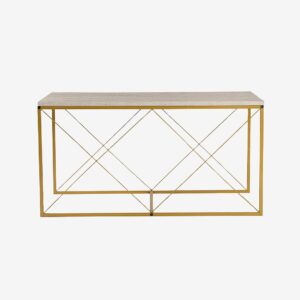 Hanah Home – Soffbord set Defne – Guld – Soffbord – Från Homeroom