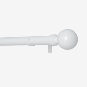 Hasta – Gardinstång Set Comet 110-200 cm – Vit – Gardintillbehör – Från Homeroom