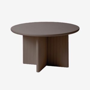 Håum – City Soffbord Ø80 – Brun – Soffbord – Från Homeroom