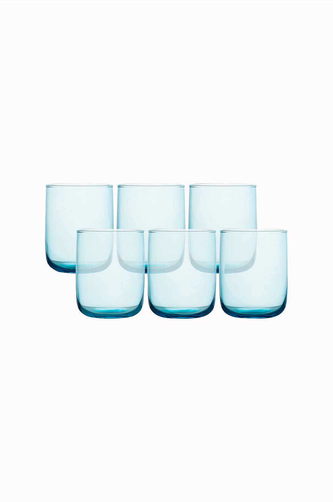 Hermia – Glasuppsättning (6 delar) Foji – Blå – Dricksglas – Från Homeroom