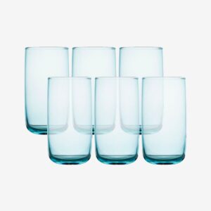 Hermia – Glasuppsättning (6 delar) Liya – Blå – Dricksglas – Från Homeroom