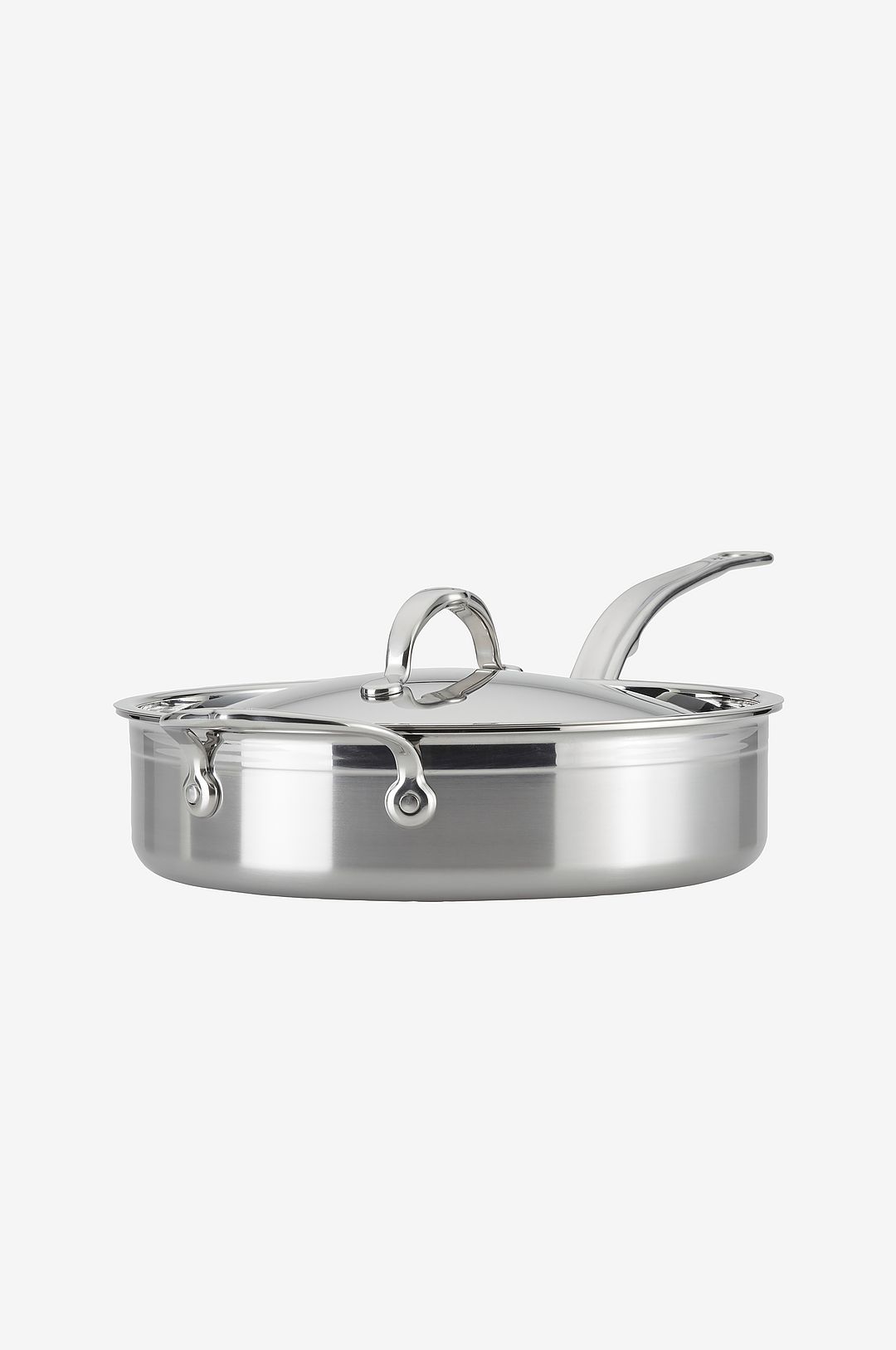 Hestan - Sauteuse ProBond Ø 26 cm, 3,3 liter - Krom - Stekpannor & grillpannor - Från Homeroom