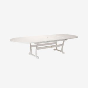 Hillerstorp – AMELIA Bord 110 x 212/272/332 cm – Vit – Matbord utomhus – Från Homeroom