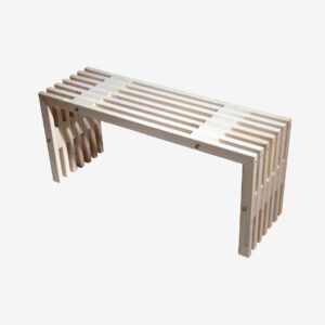 Hillerstorp – Bänk 100 cm – Vit – Bänkar – Från Homeroom