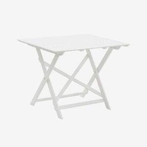 Hillerstorp – Bord Åre Vit 95 x 72 cm – Vit – Matbord utomhus – Från Homeroom