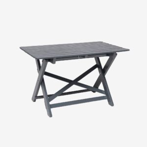 Hillerstorp – Bord Torpet Table 109X67 Cm – Grå – Matbord utomhus – Från Homeroom
