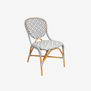 Hillerstorp – Caféstol Holmenäs – Grå – Utestolar & pallar – Från Homeroom