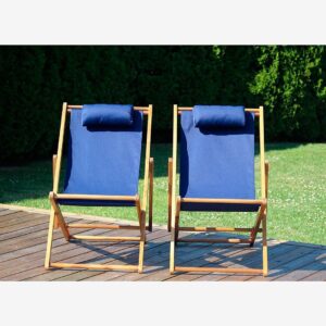 Hillerstorp – Solstol Skara – Blå – Solstolar & solsängar – Från Homeroom