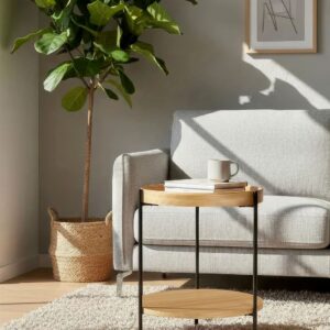 Homeroom Collection – Agda sidobord – Gul – Avlastningsbord & sidobord – Från Homeroom